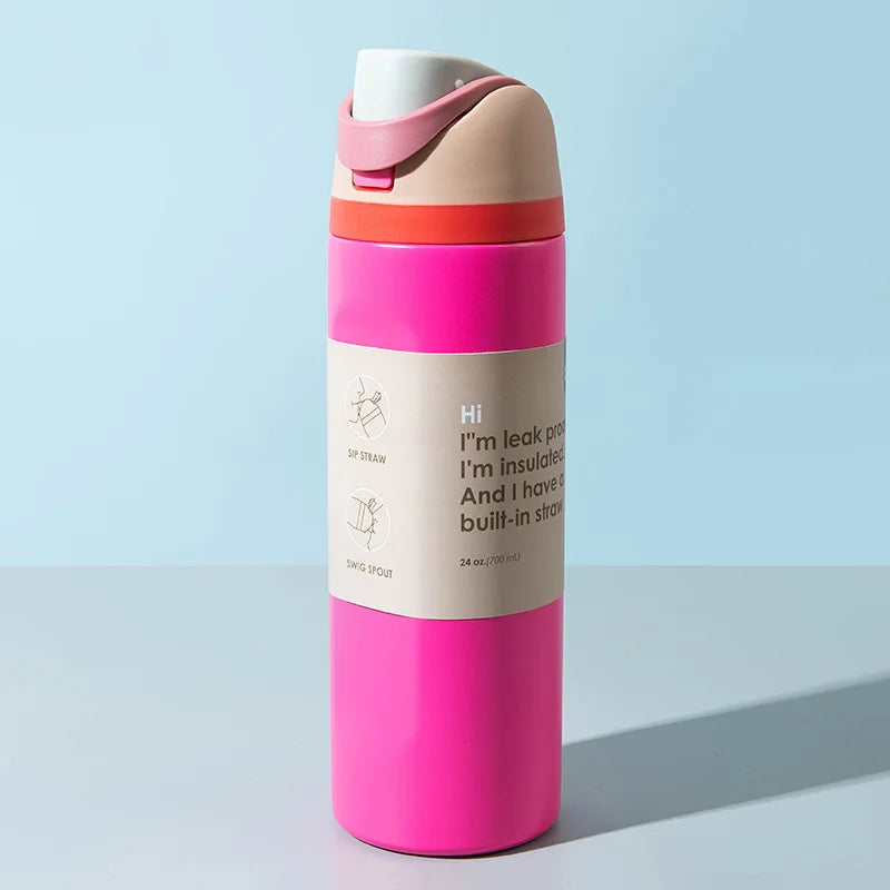 Cup Stainless Steel Insulated Cup Large-capacity Portable Handheld Sports Exclusive Water Cup