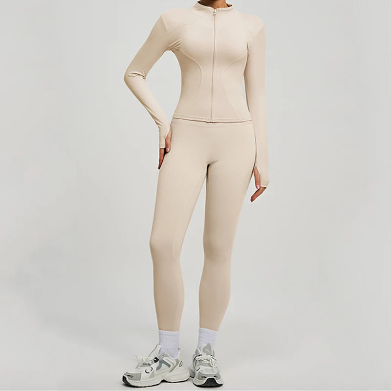 Women's Two Piece Tracksuit Yoga Set