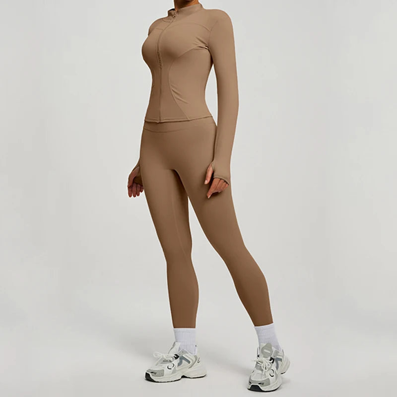 Women's Two Piece Tracksuit Yoga Set