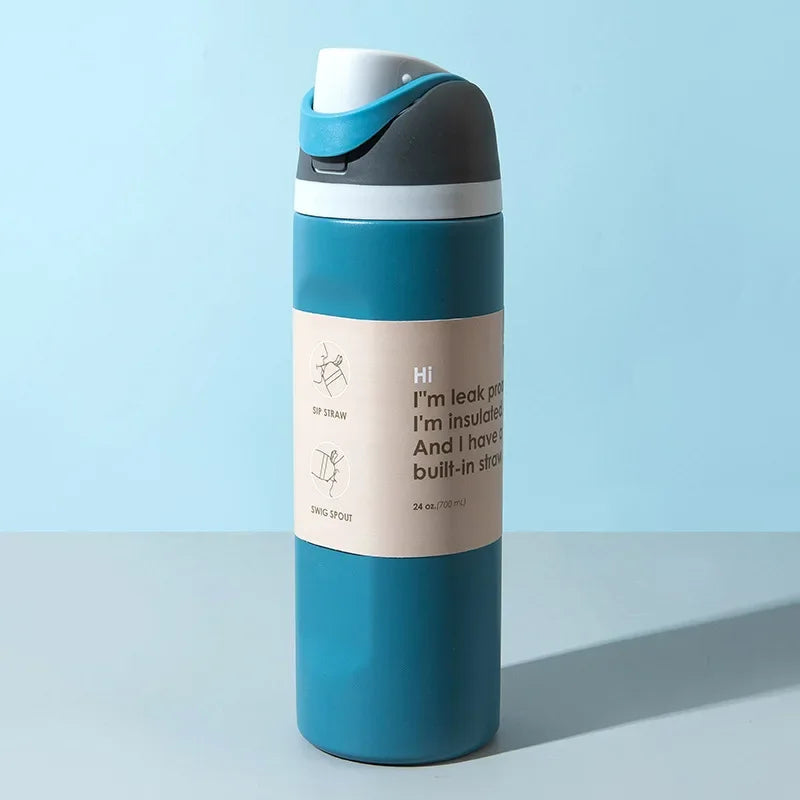 Cup Stainless Steel Insulated Cup Large-capacity Portable Handheld Sports Exclusive Water Cup